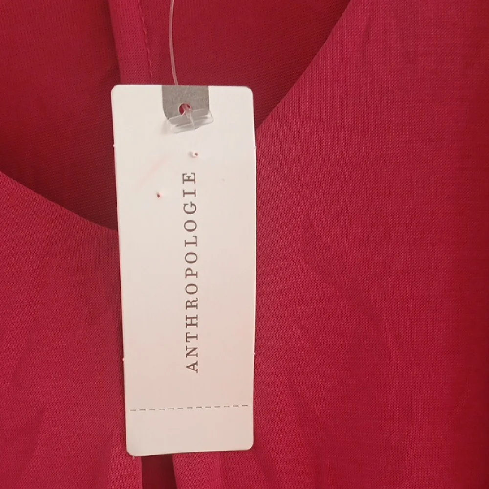 Anthropologie Pink Asymmetrical Tiered Camisole - Picture 2 of 5